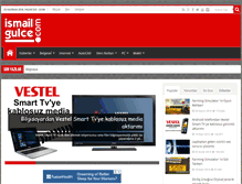 Tablet Screenshot of ismailgulce.com